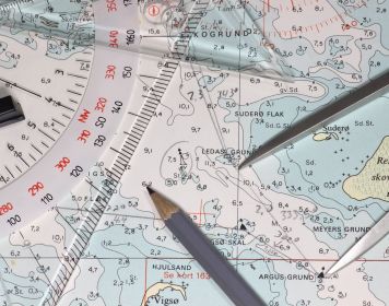 Segel-Navigation: Seekarte & Navigationsbesteck