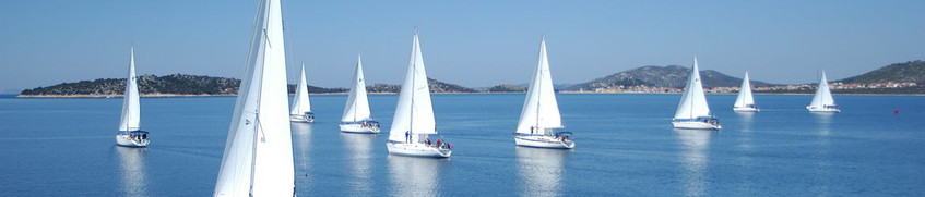 Mitsegeln - perfekter Segelurlaub Mitsegeln: Segelbootflotte