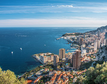 Segeln an der Côte d'Azur Monaco an der Côte d'Azur