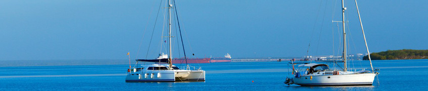 Segeln Kuba: Segelboote bei Cienfuegos