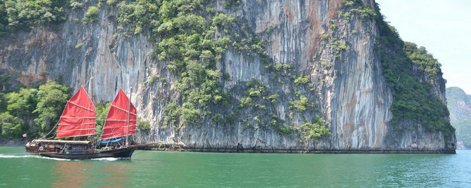 Traditionell Segeln in Thailand Segeln Thailand