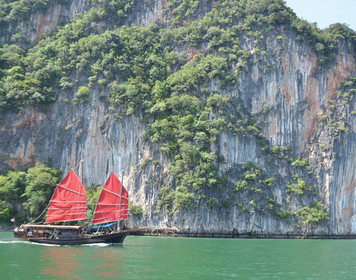 Traditionell Segeln in Thailand Segeln Thailand